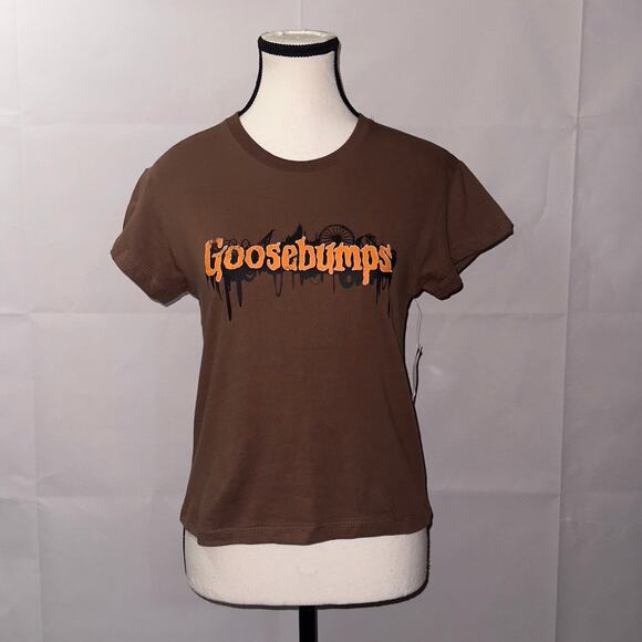 Goosebumps crop top women’s size large - Picture 1 of 5